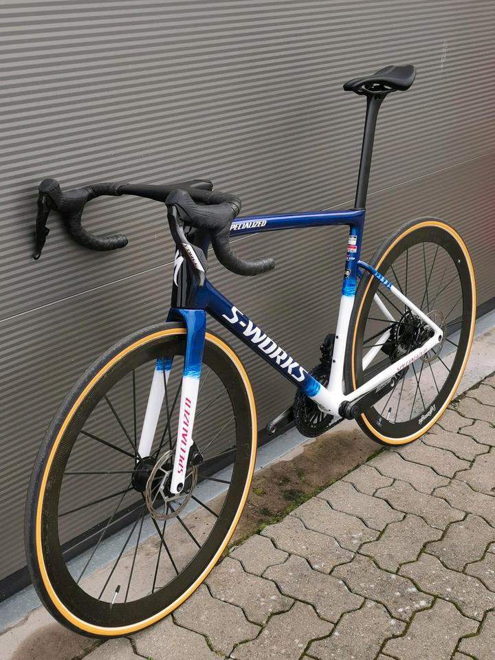 Specialized S-Works Tarmac SL8 Soudal Quick-Step Team Replica – Size 58 – Force AXS / Power Meter