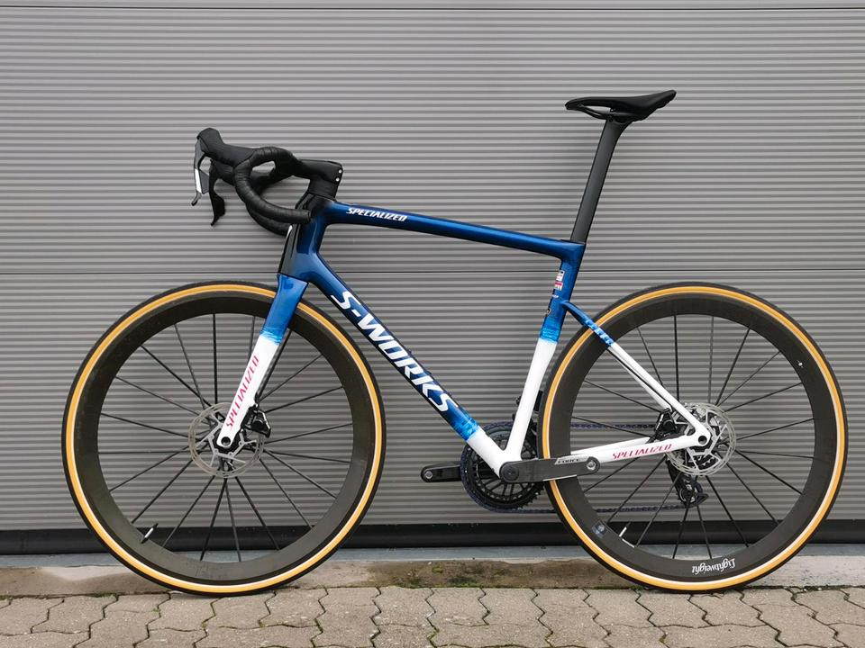 Specialized S-Works Tarmac SL8 Soudal Quick-Step Team Replica – Size 58 – Force AXS / Power Meter