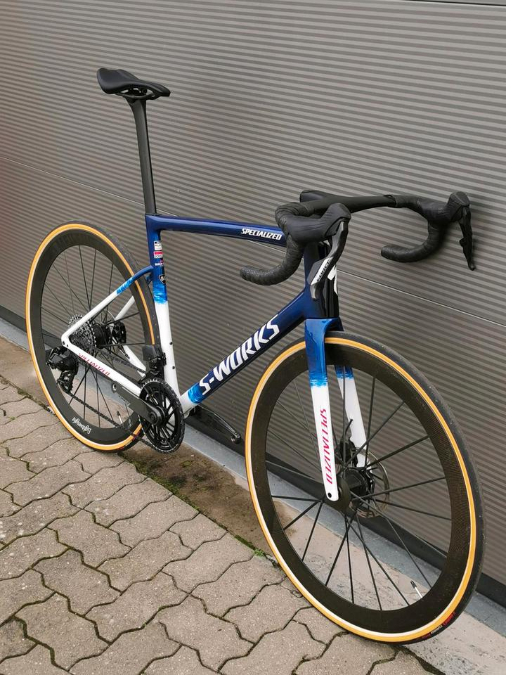 Specialized S-Works Tarmac SL8 Soudal Quick-Step Team Replica – Size 58 – Force AXS / Power Meter